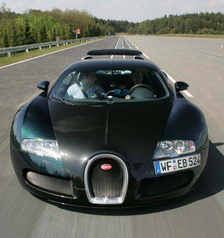 the bugatti veyron supercar