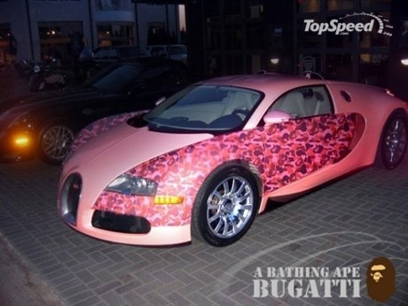 bugatti veyron showings